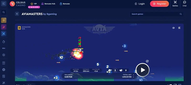 Erlebe den Thrill mit Avia Masters, dem neuen Flugzeug-Spiel von BGaming - overview